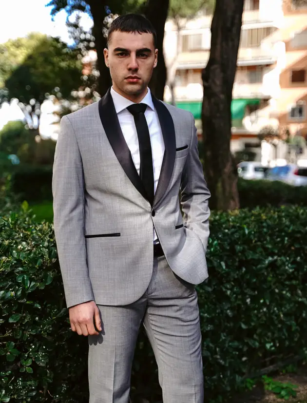 Abito Sciallato Ghiaccio